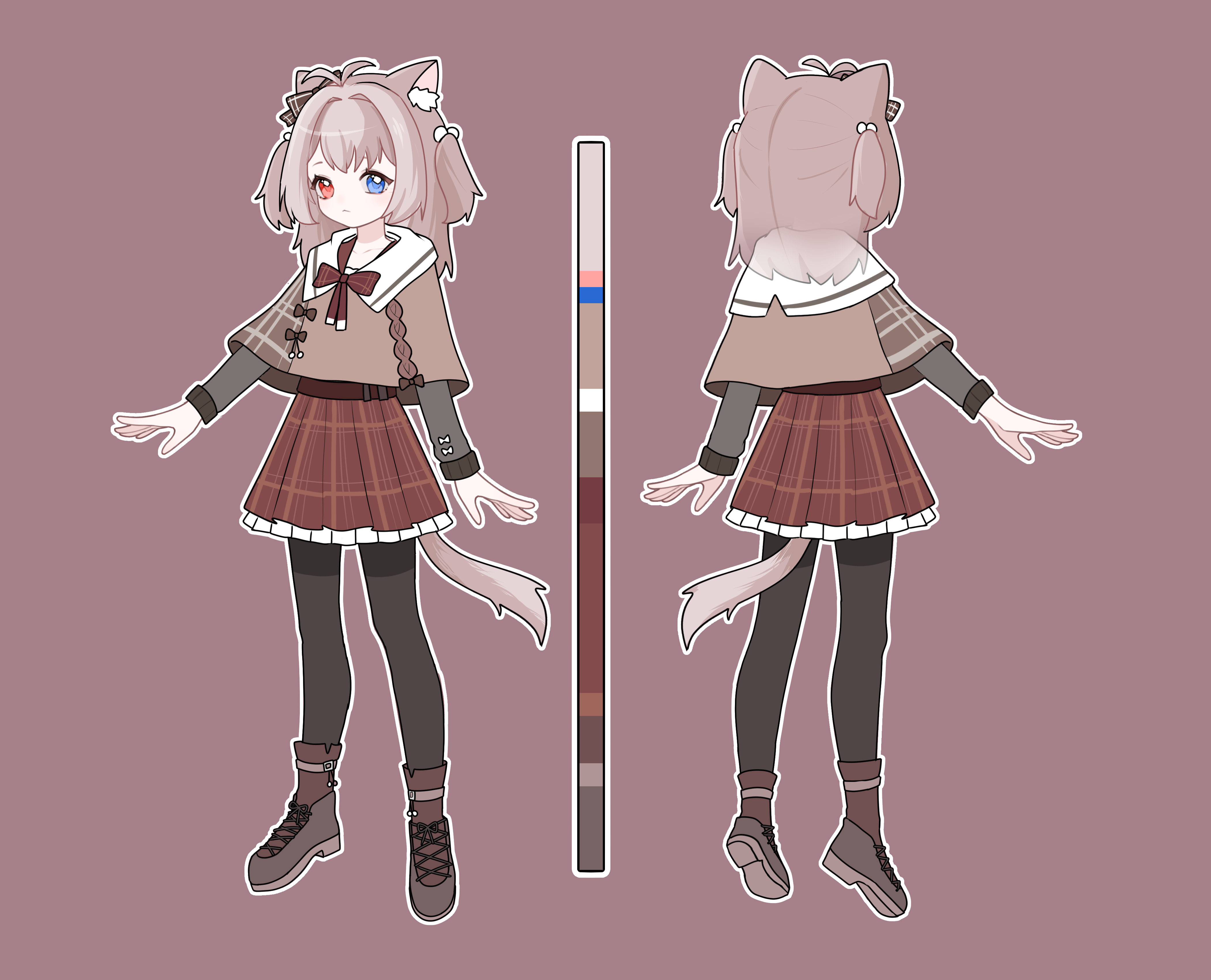 樱田雪野的秋装设定